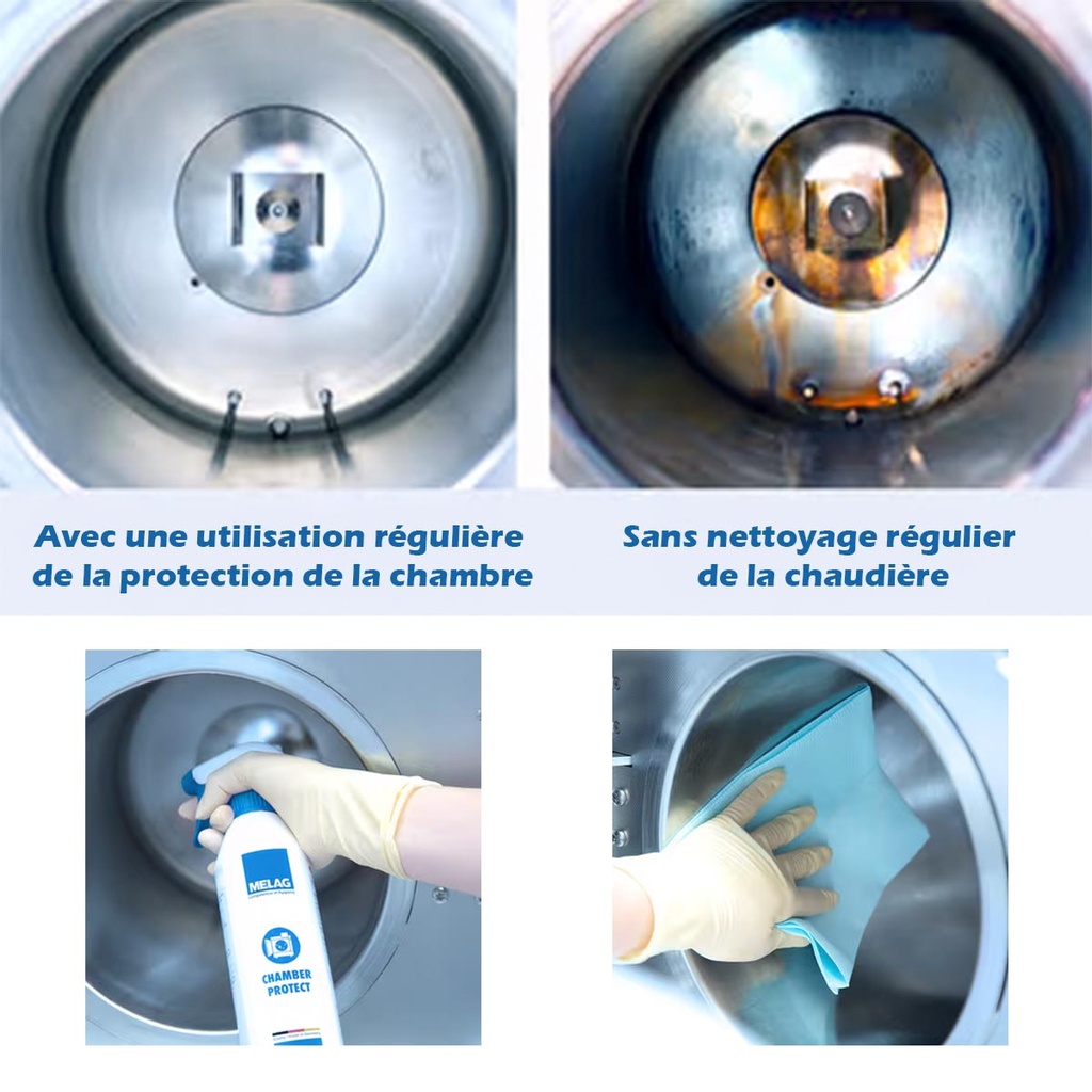 Chamber Protect kit de nettoyage de cuve - Melag