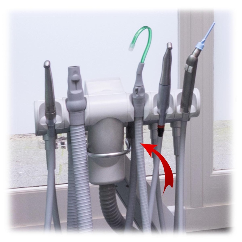 Tuyau aspiration support comfort Ø19 Mikrona (L.1,45m)