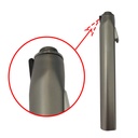 Coque seringue inox Minilight droite 6F (avec lumière)