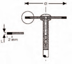 Disque Concretion Diamant 4911-210-1 FLEX