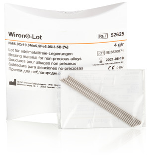 Baguettes de soudure pour Wiron