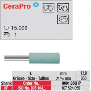 Polissoir CeraPro DIANET Cylindre 5.0 mm