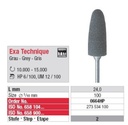 Polissoir  Exa Technique Gris 10 mm (x6)