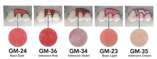 Teintes Initial Zr-FS Gum