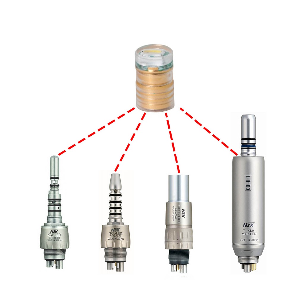 Ampoule LED pour raccords & moteur M40LED - NSK