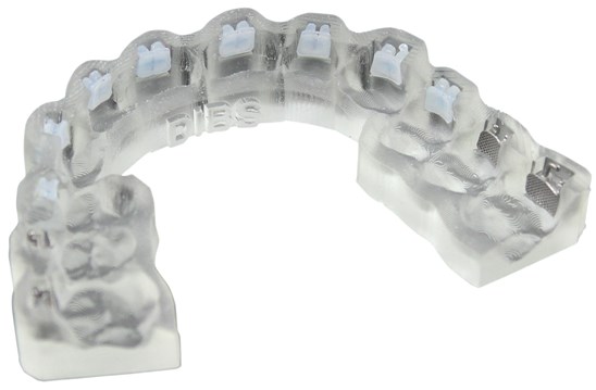 Résine DentaJet Biocompatible Flexible Clear MED625FLX