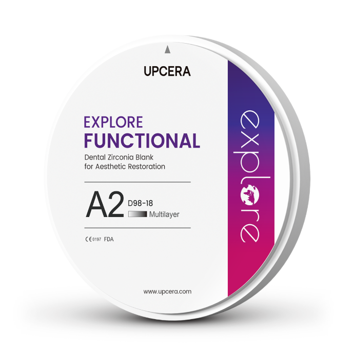Disque zircone UPCERA EXPLORE Functional 98