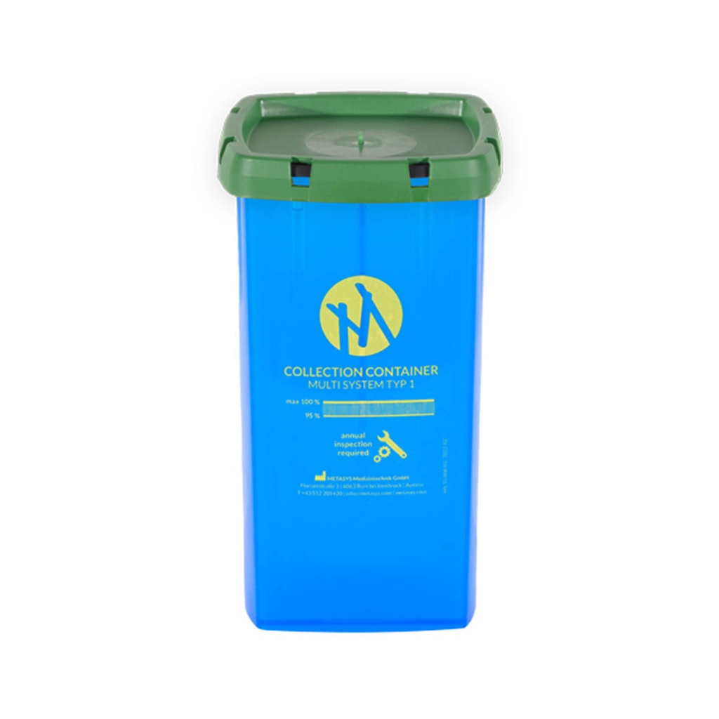 Cassette récupérateur amalgame MTS1- bleue METASYS