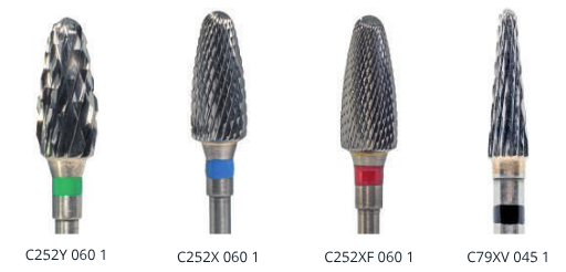 Kit fraises résine DUMONT 1