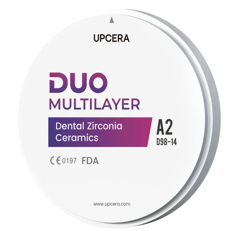 Disque zircone UPCERA DUO ML 98