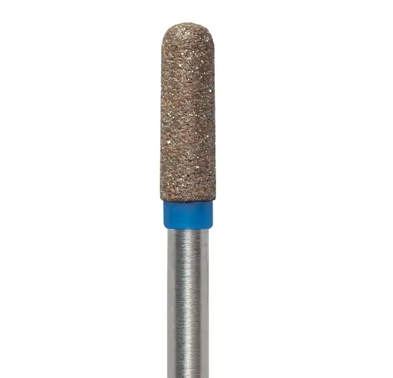 Polissoir en résine pour le pré-polissage de la zircone - Cylindrique à bout arrondi
