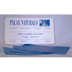 Cire GRANITÉE Bleue Gros Grain 0.50 mm (x 15 Plaques)