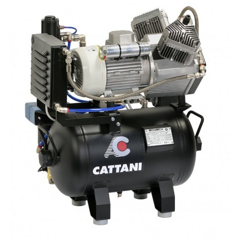 Compresseur BICYLINDRE AC210Q 10 bar capoté