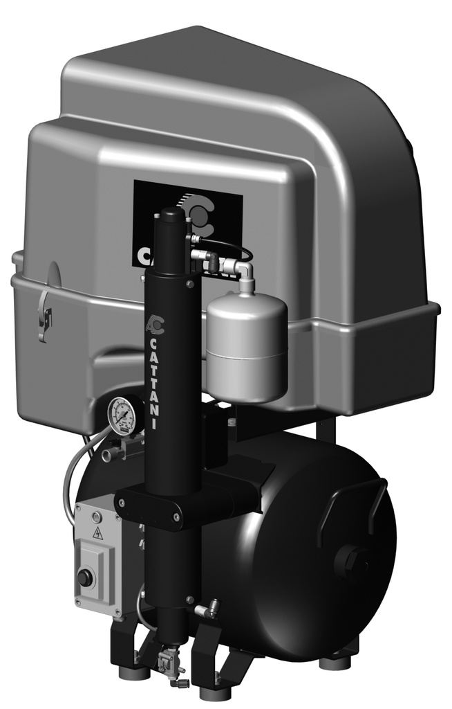Compresseur TRICYLINDRE AC310Q 10 bar capoté