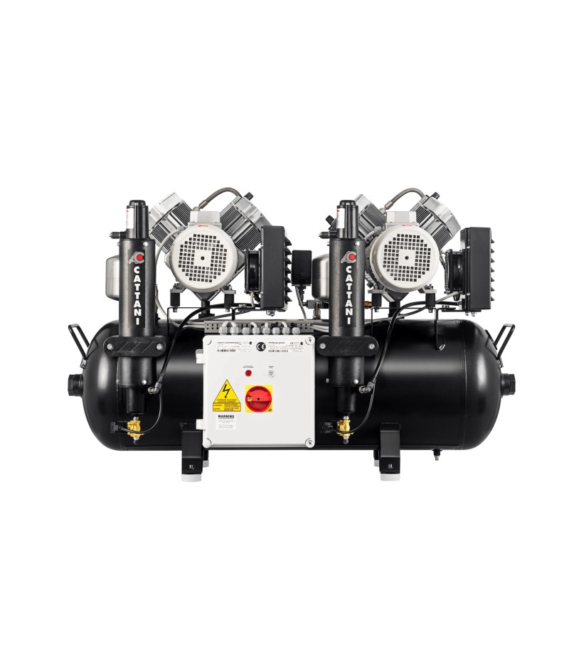 Compresseur nu TANDEM BICYLINDRE AC410 10 bar