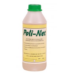 POLI-NET, Fongicide- Bactéricide Désinfectant, flacon 1L