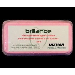 Pâte à polir le métal ULTIMA rose, le pain 300g