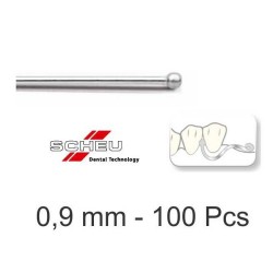 CROCHETS BOULE  Ø 0,9  (x 100)