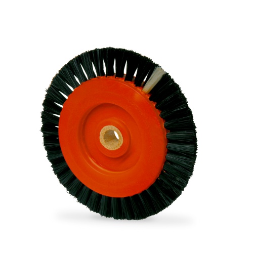 Brosses à polir pour acier 12 pces.