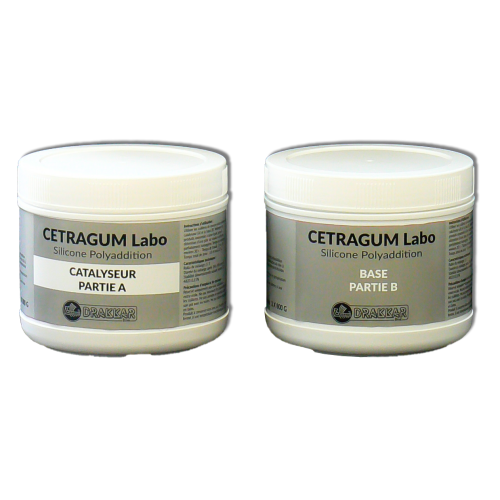 CETRAGUM LABO 2 x 800g  96SH silicone par addition