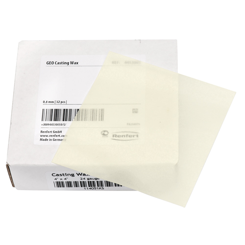 GEO casting wax, 0,5mm 32 pl