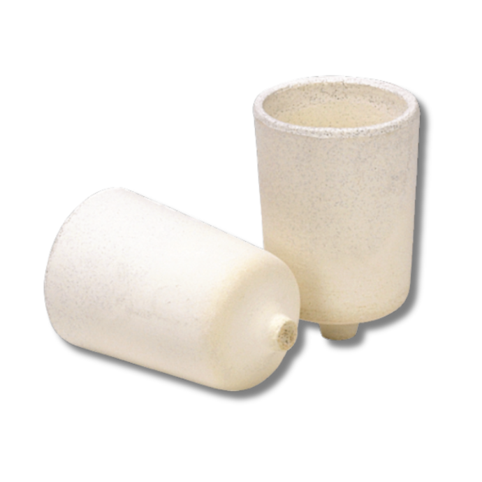 Fornax: Inserts en céramique pour creusets