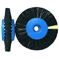 Brosses HATHO Soie Noire 55/3 rgs  (X12) ART.1355