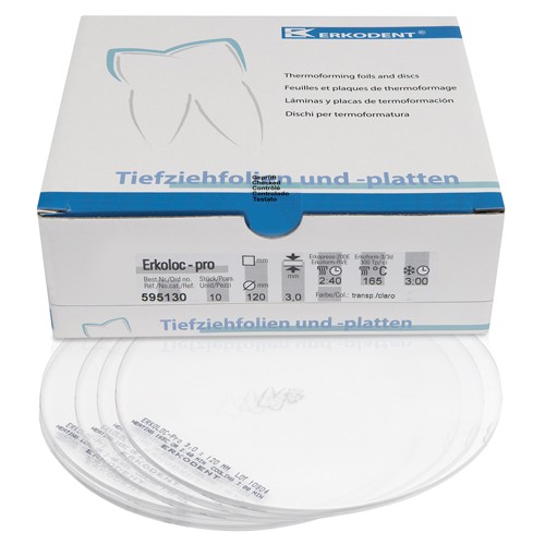 Erkoloc-pro, 2,00mm, Ø 120mm, transp.(x10)