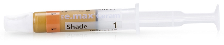 Emax Ceram Shade 3g 1 marron clair (seringue)