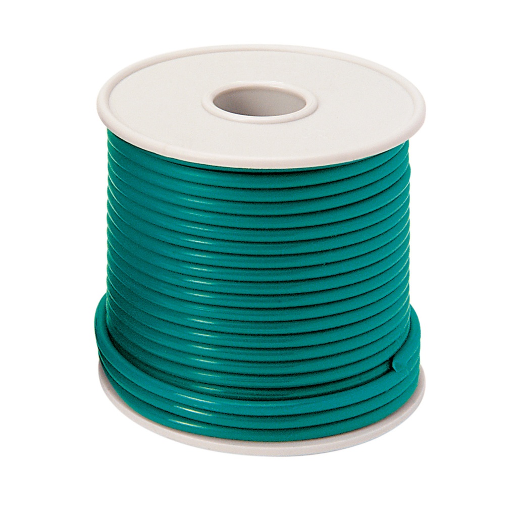 GEO fil de cire, dur,  turquoise, 4,0mm 250 G