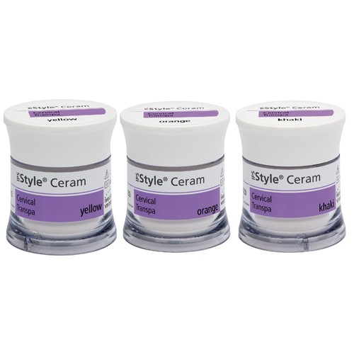 IPS Style Ceram Cervical Transpa 20g orange-pink