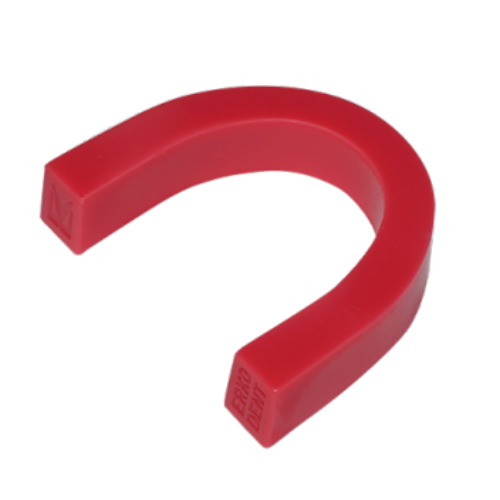 Bourrelets de cire courbés,moyen,rouge-opaque