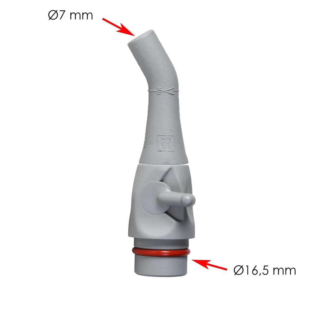 Pièce à main pompe à salive grise - Dürr Dental