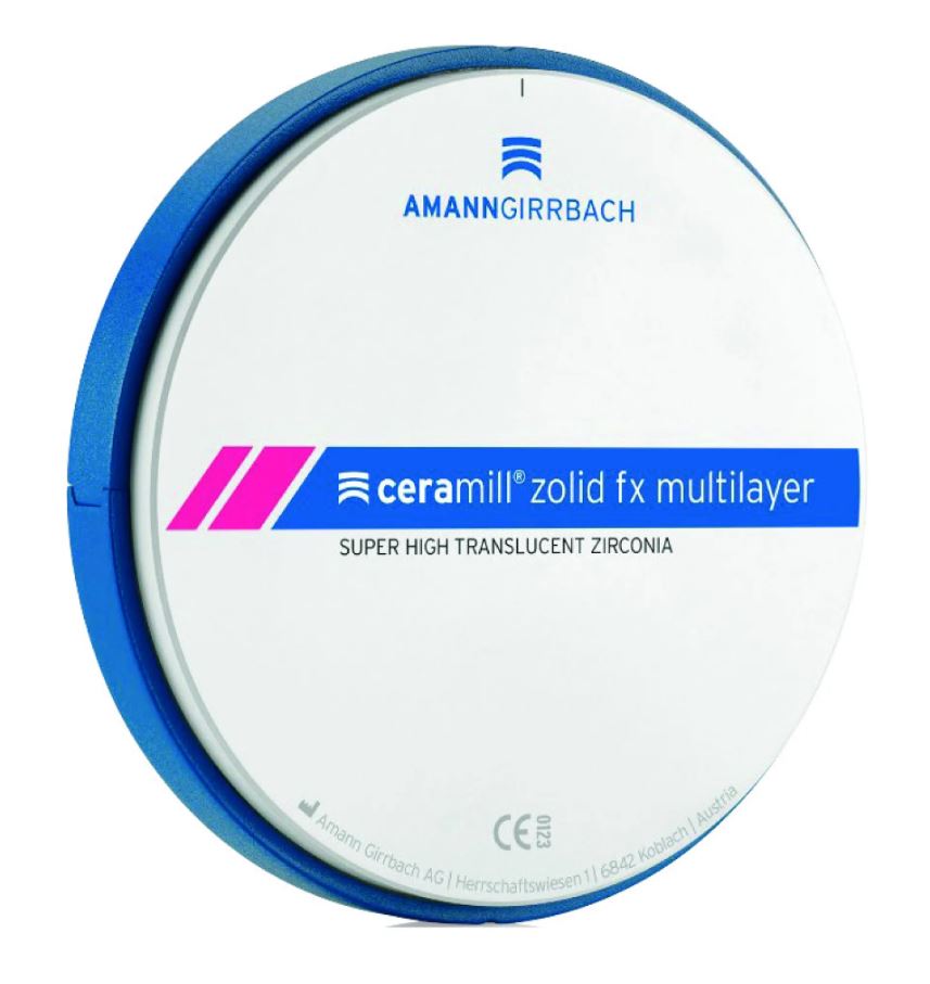 Ceramill Zolid fx ML A3.5/A4 98X16 F