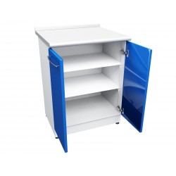 Meuble E35 2 portes + 2 étagères