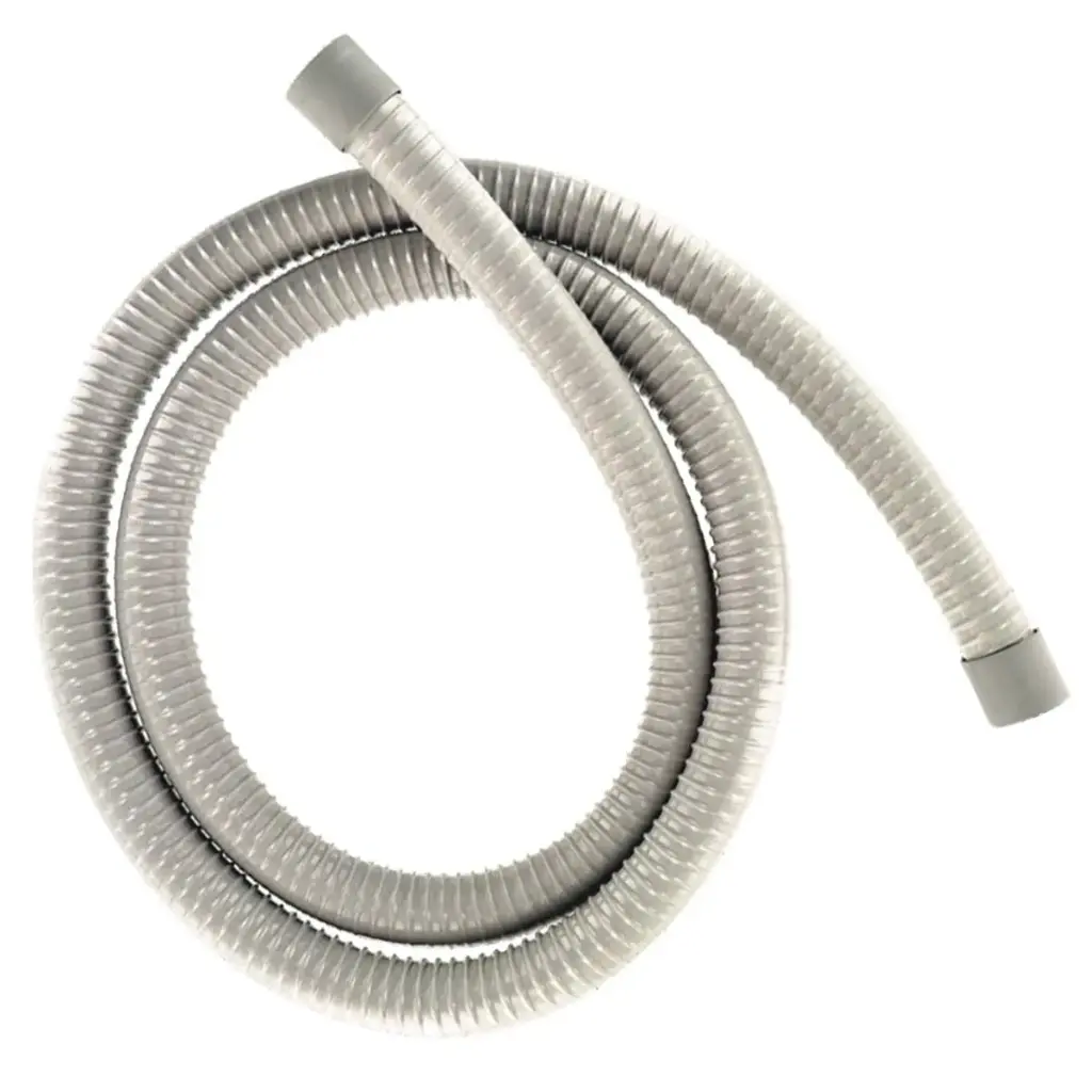 Tuyau Silicone ø17,5 gris + raccords Rapides Collés - Cattani