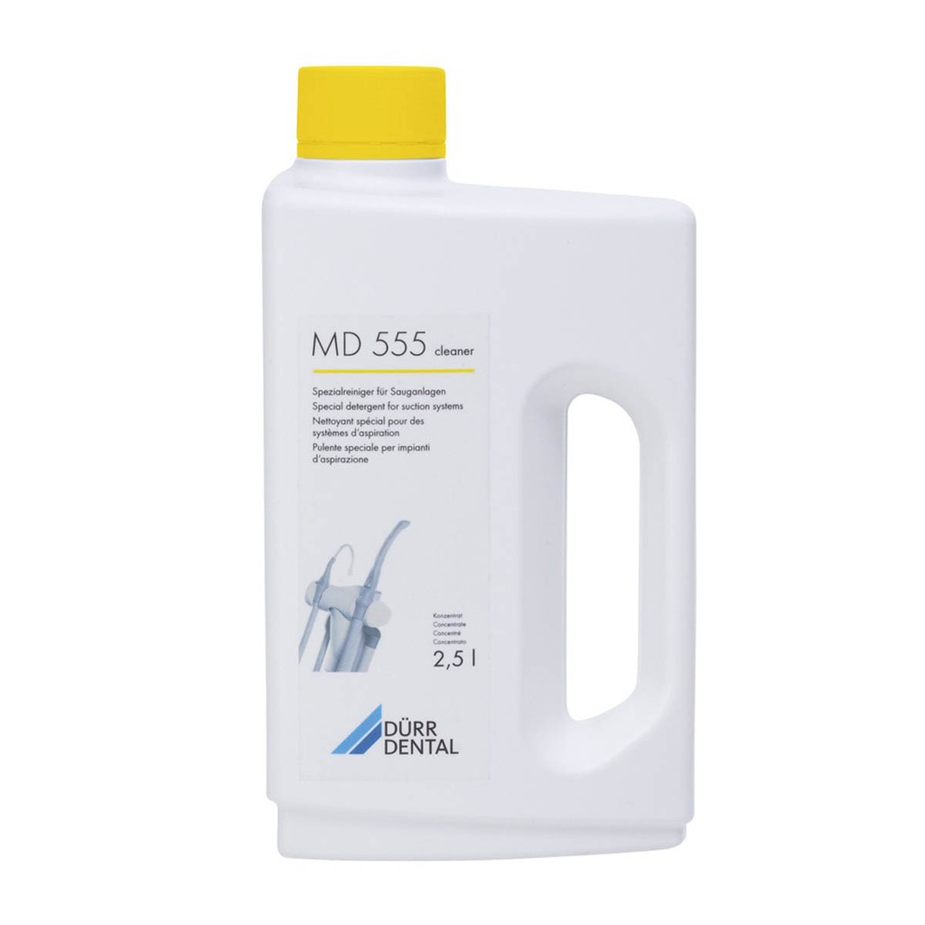 MD 555 désinfection et nettoyage des systèmes d'aspiration (2.5L) - DÜRR DENTAL