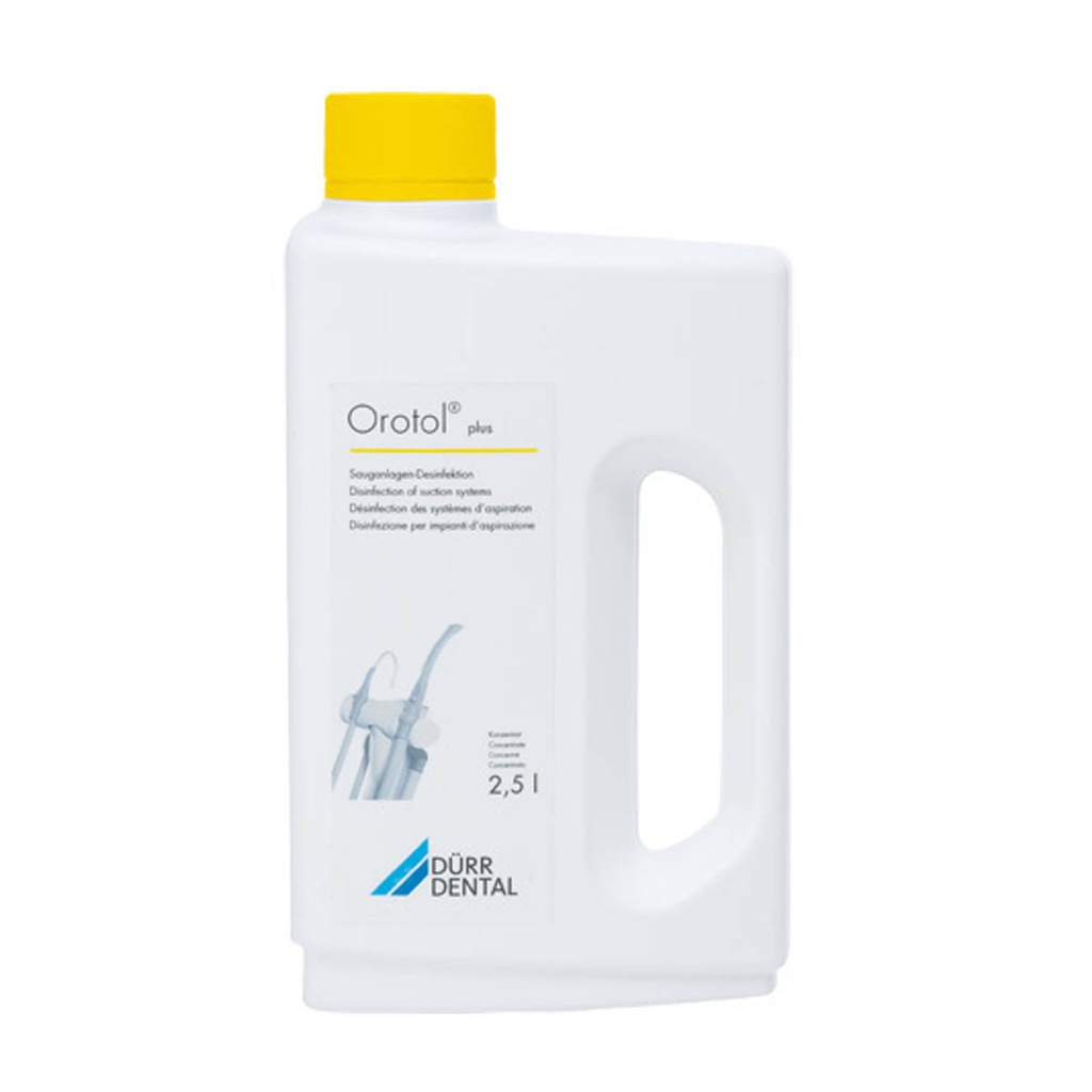 Orotol® Plus Désinfection des systèmes d'aspiration (2,5L) - DÜRR DENTAL