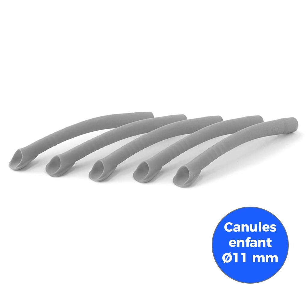 Canules enfant gris (x5) Ø11 - DÜRR DENTAL