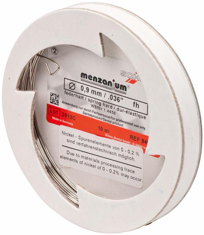 Fil jonc Menzanium dur élastique 0.9mm x10m