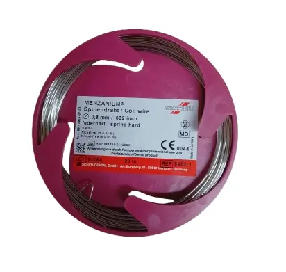 Fil jonc Menzanium dur élastique 0.8mm x20m