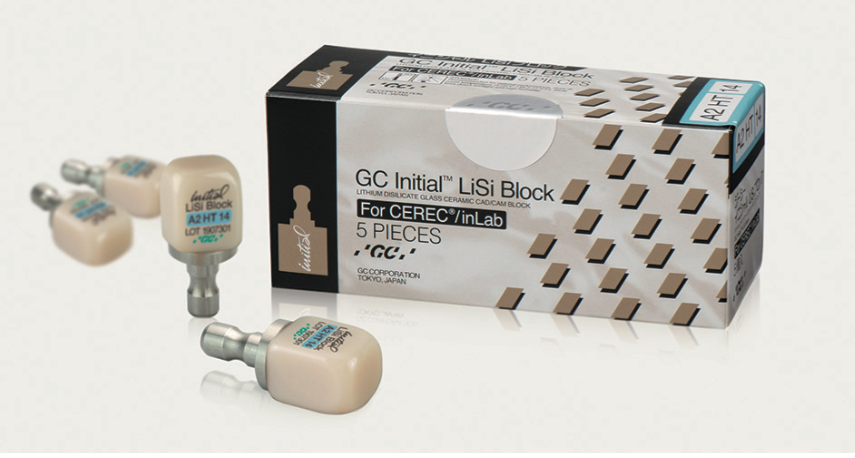 GC Initial LiSi Block, CEREC, size 14 A3 HT
