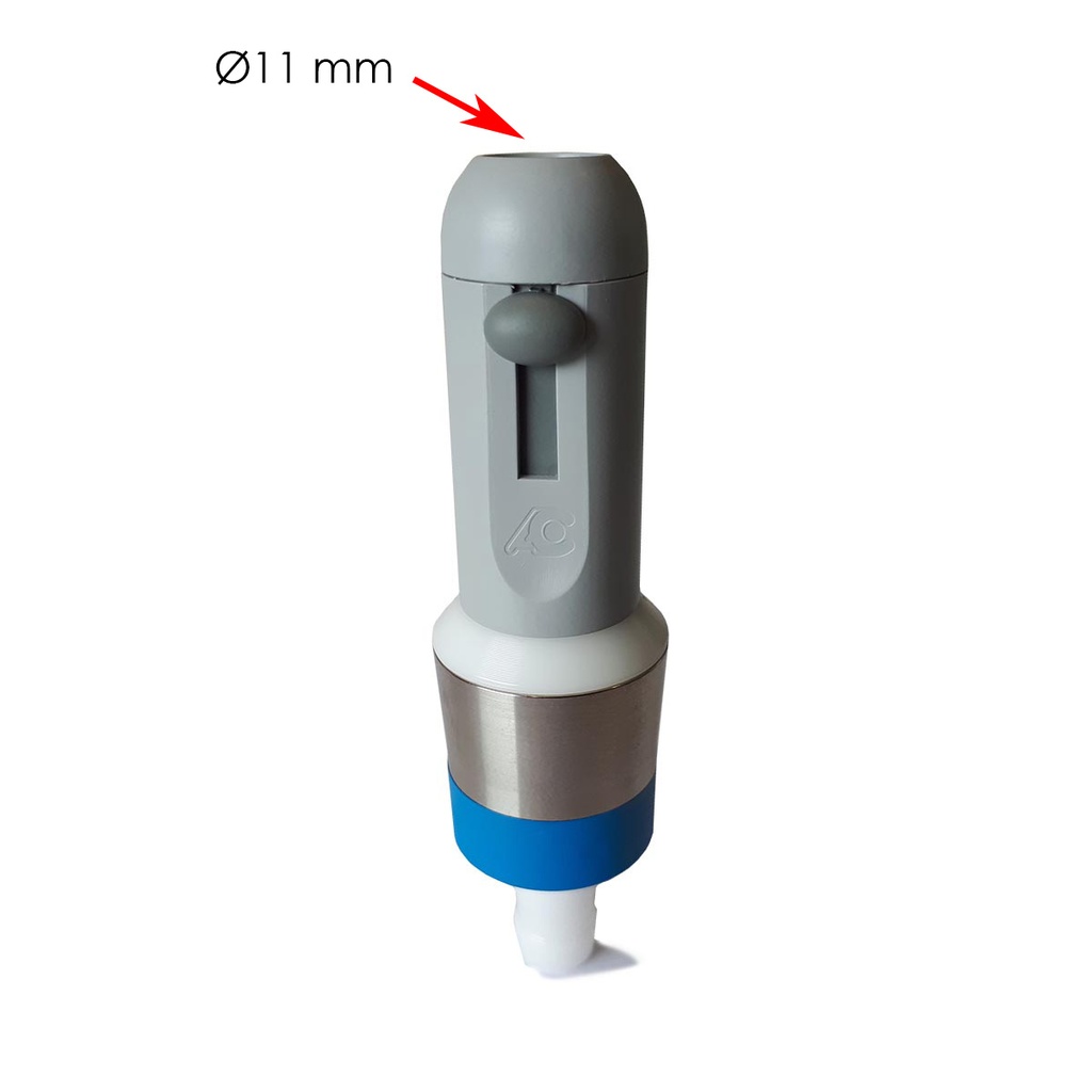 Raccord petite canule Ø11 gris démontable - Planmeca