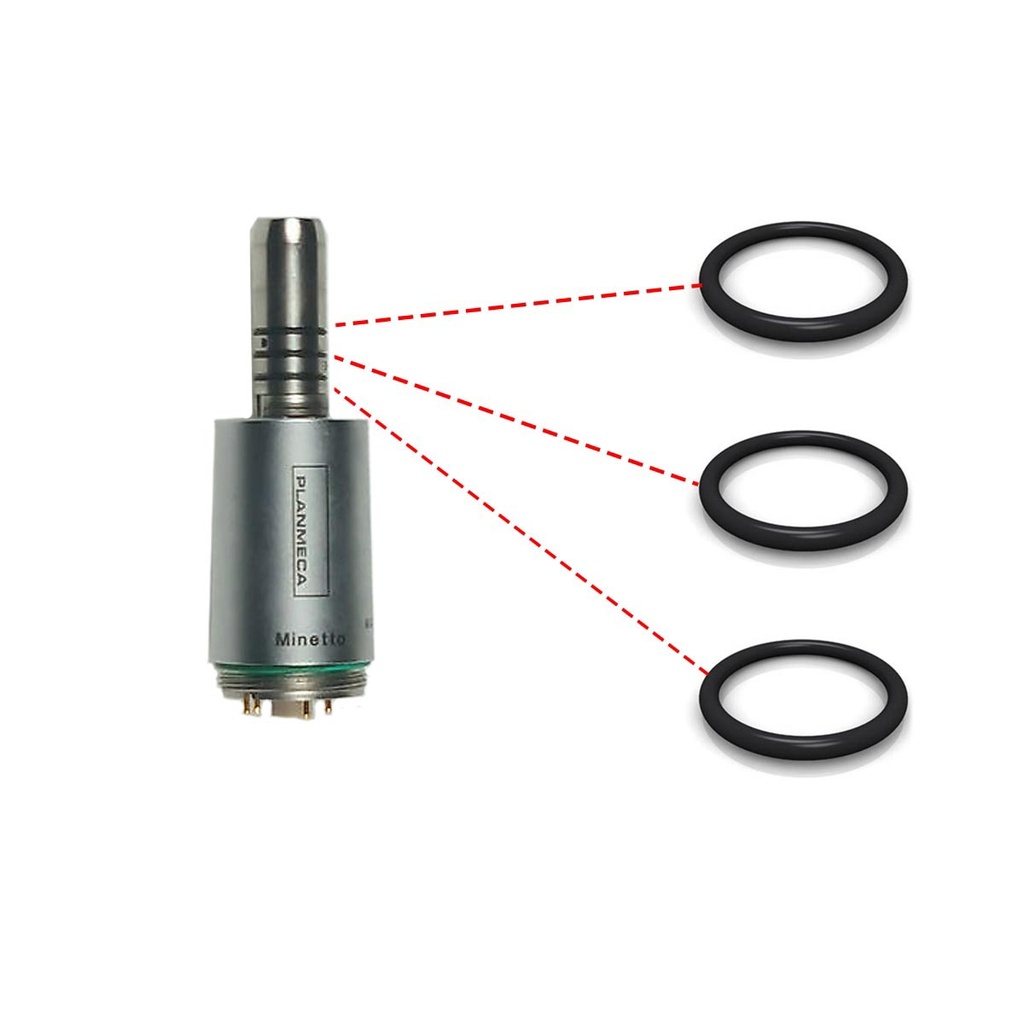 Joints micromoteur Minetto & SycoTec SLM-E Typ 810 (x3) - Planmeca
