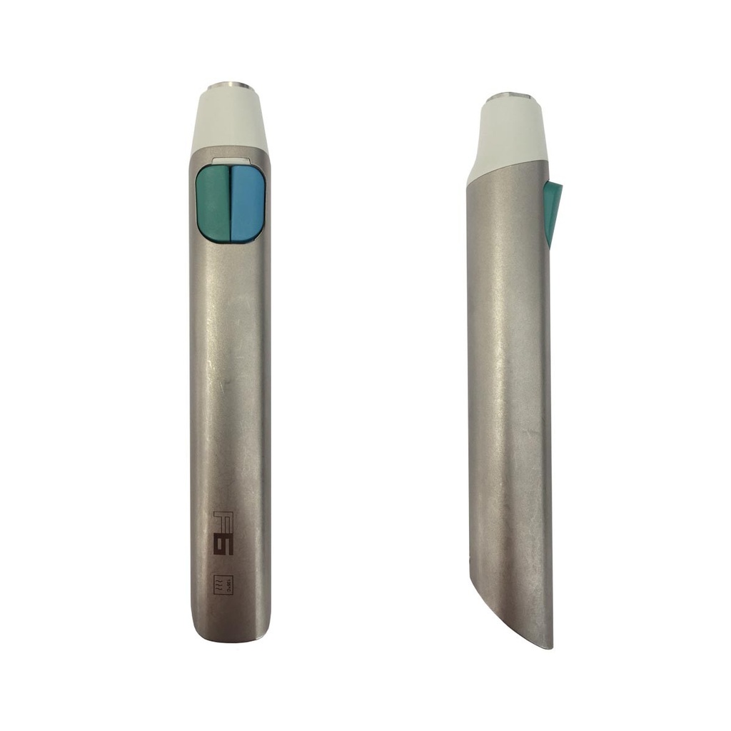 Coque seringue inox 6F Droite - Anthos