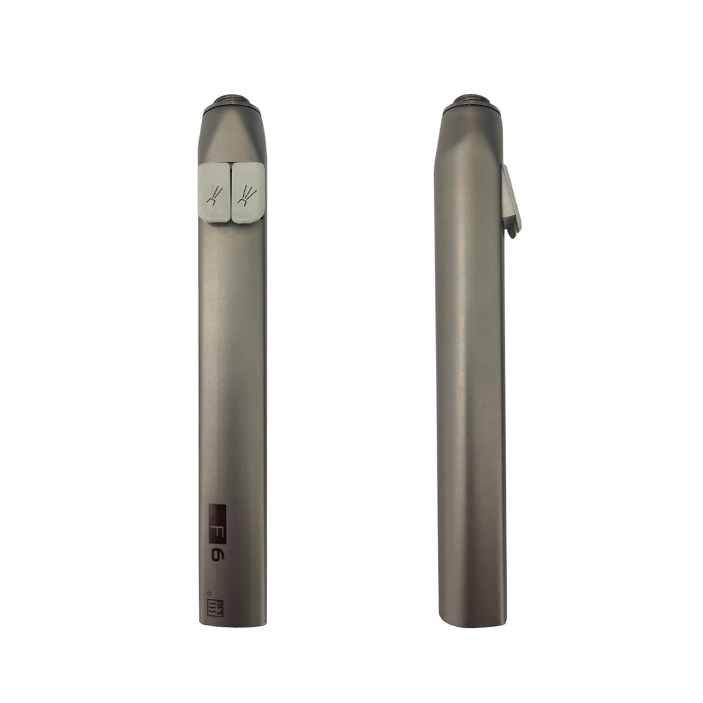 Coque seringue inox Minilight droite 6F