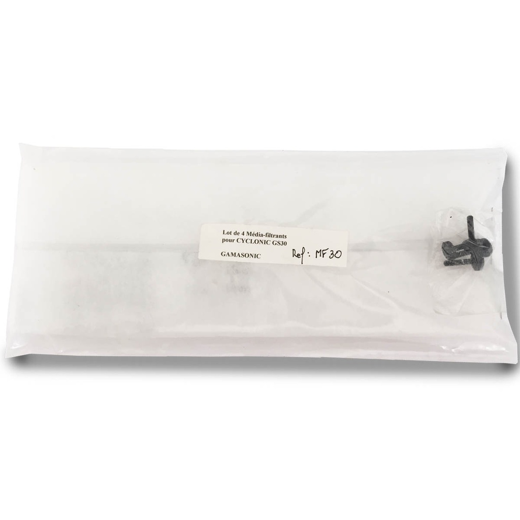 Filtres Cyclonic pour GS30 et SNC30 - Gamasonic