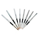 Kit de 8 Pinceaux SKILL SYNTHETIC