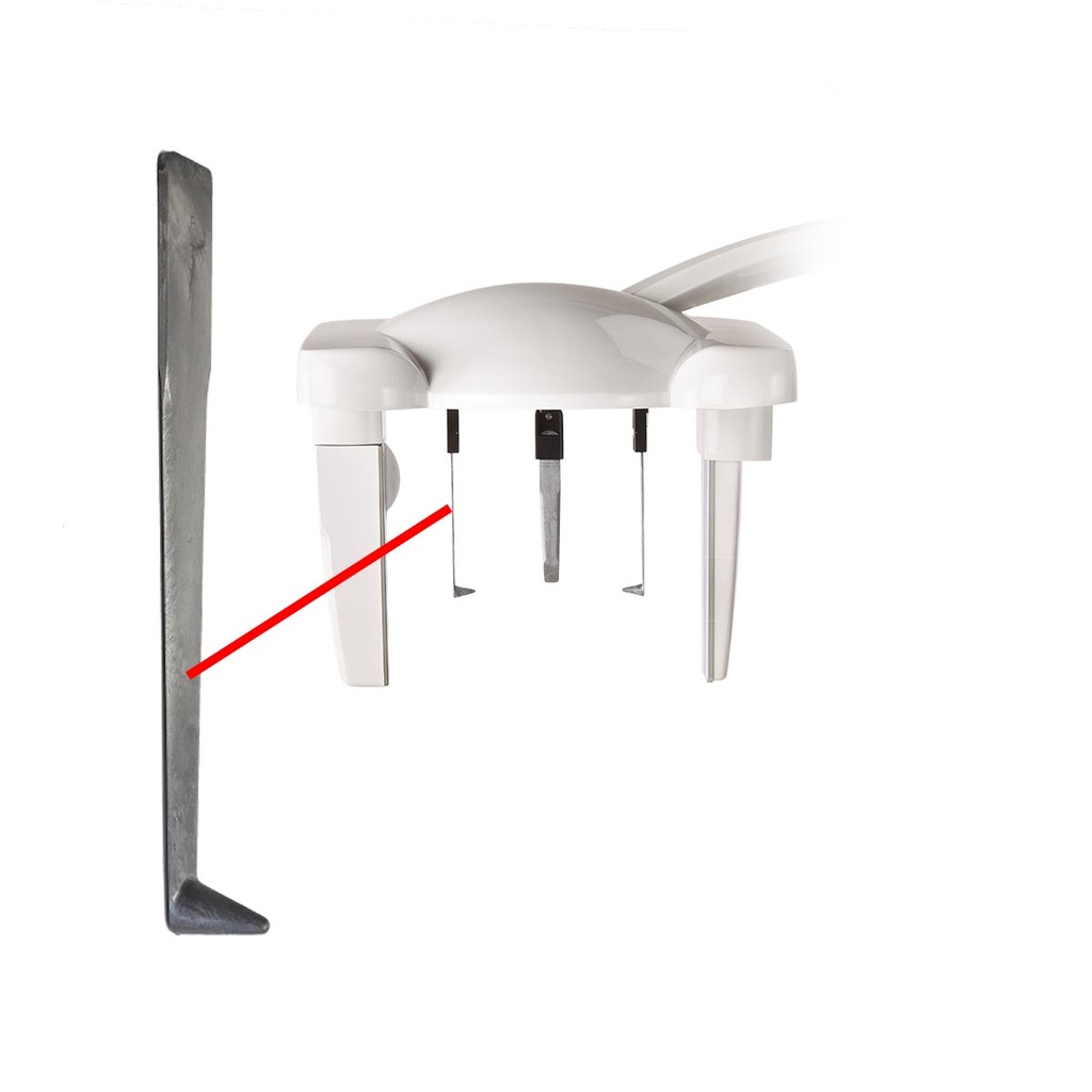 Positionneur d'oreille Ceph - Droite radio panoramique Promax - Planmeca