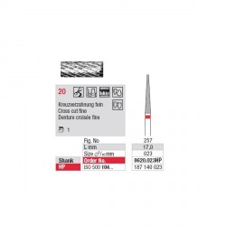 [0620.023HP] Fraise Carbure Tungstène denture croisée fine 20